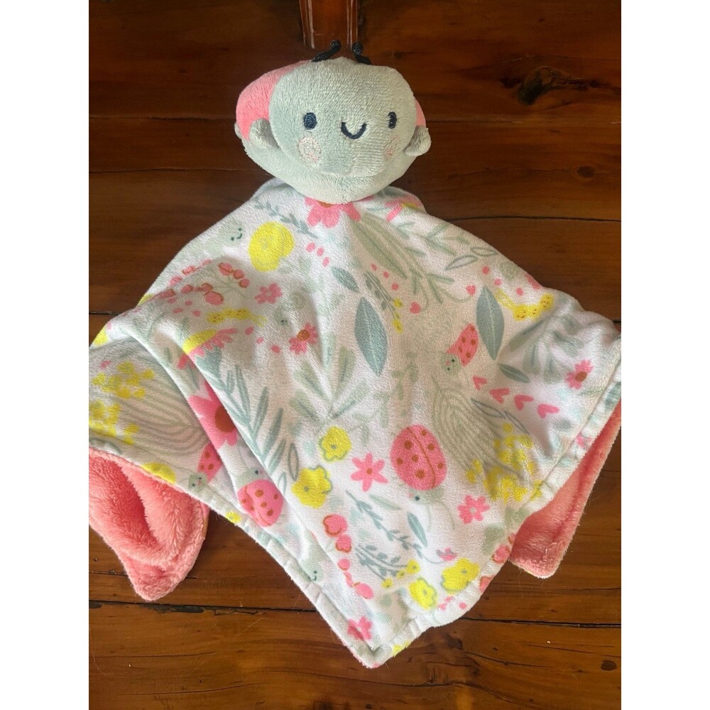 Carters Just One Baby Ladybug Lovey Security Blanket Plush